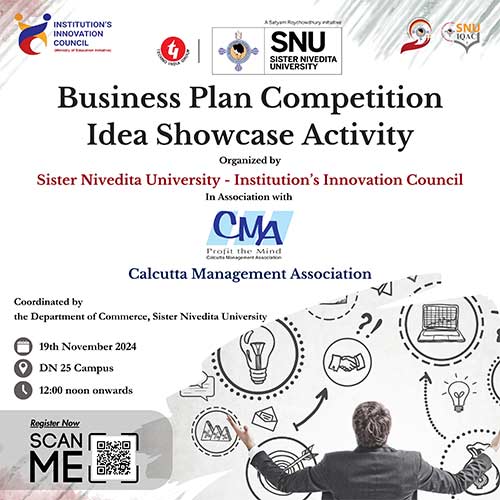 Business plan competition idea showcase activity