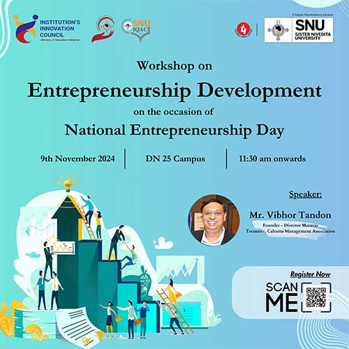 Workshop on entrepreneurship development